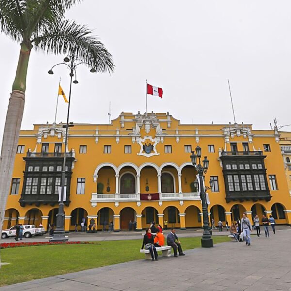 Centro de Lima en Perú